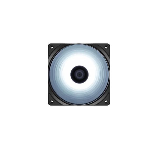 Kjølere, Kassevifter RF 120 W Hvit, Deepcool Sort, Translucent