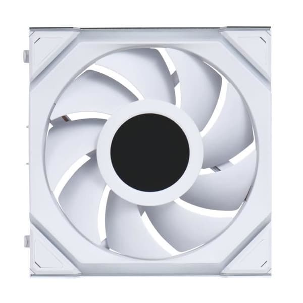 Ventilator LIANLI Uni Fan SL 120 LCD ARGB Trådlös - Vit