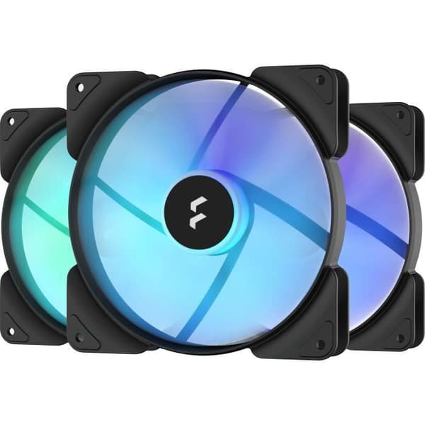 PC-fläkt - FRACTAL DESIGN - Aspect 14 RGB PWM Black Frame 3-pack (FD-F-AS1-1407)