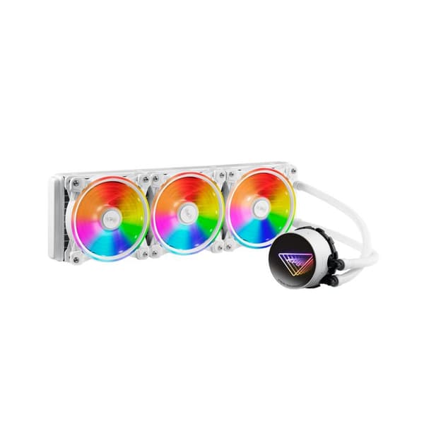 AIO vattenkylningssats - ADATA - XPG Levante X RGB - 360 mm - Vit - Anpassningsbara RGB-lysdioder Vit