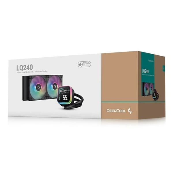 Sæt med flydende kølevæske DEEPCOOL R-LQ240-BKLSMW-G-1