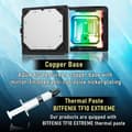 Miniatyrbild 5 av 5: BITFENIX Cube AIO 360 (svart) - Vattenkylning AIO - 3x120mm