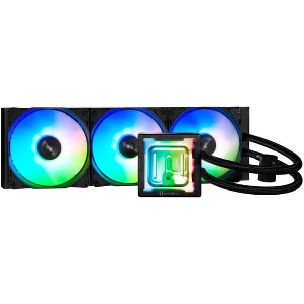 BITFENIX Cube AIO 360 (svart) - Vattenkylning AIO - 3x120mm