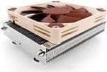 Noctua NH-L9a-AM4 - Prosessorin jäähdytin - (AM4:lle) - Alumiini, nikkelipinnoitettu kuparipohja - 92 mm Beige, Nikkeli