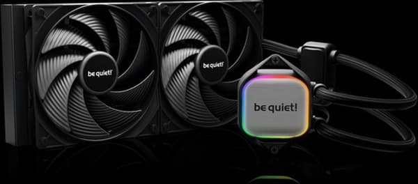 Vær stille! Pure Loop 2 - Processor væskekølesystem - Kølerstørrelse: 280 mm - (til: LGA1155, Sort