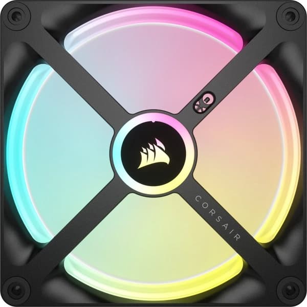 CORSAIR QX140 RGB Starter Kit - Svart (2-pack) - 140mm