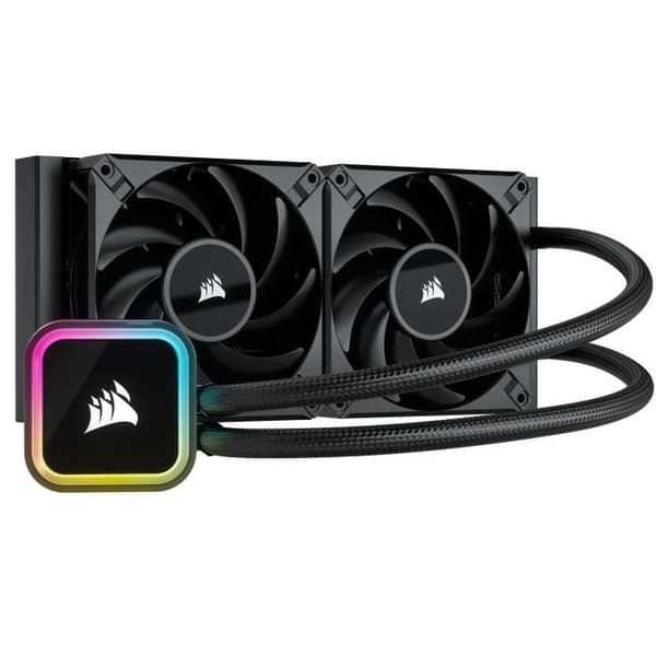 CORSAIR iCUE H115i RGB ELITE - Flytande CPU-kylare - 140 mm