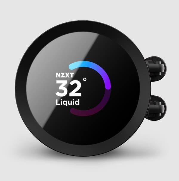 NZXT Kraken 280 Processor Allt-i-ett vätskekylare 14 cm Svart 1 st