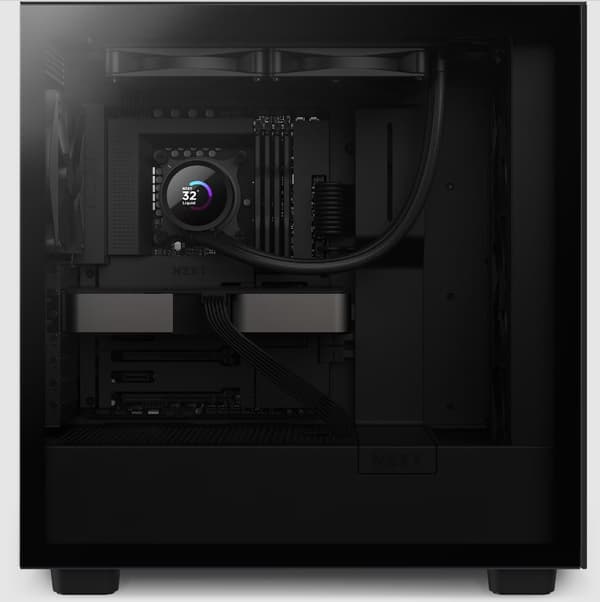 NZXT Kraken 280 Processor Allt-i-ett vätskekylare 14 cm Svart 1 st