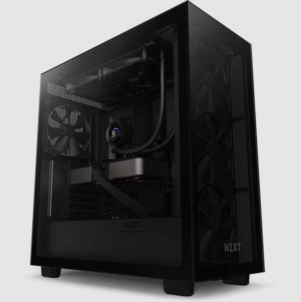 NZXT Kraken 280 Processor Allt-i-ett vätskekylare 14 cm Svart 1 st