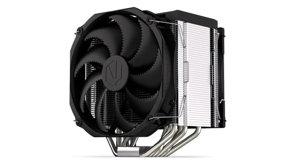 ENDORFY FORTIS 5 DUAL TUULETIN SPC307 CPU-jäähdytys PC-tuuletinpatteri 14/12 cm musta musta
