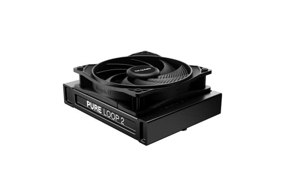 Be Quiet! Pure Loop 2 | 120 mm processor Allt-i-ett vätskekylare 12 cm Svart 1 st