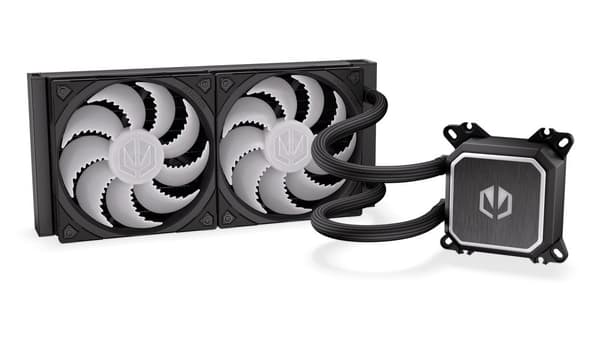 ENDORFY Navis F240 ARGB Processor Allt-i-ett vätskekylare 24 cm Svart 1 st