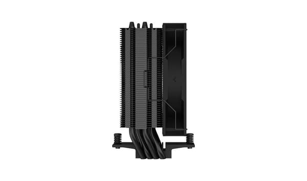 DeepCool AG400 A-RGB -prosessorijäähdytin, 12 cm, musta, valkoinen, 1 kpl
