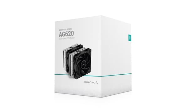 DeepCool AG620 Processor Luftkøler 12 cm Aluminium, Sort 1 stk