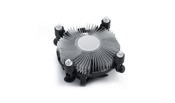 DeepCool CK-11509 Processorkylare 9,2 cm Aluminium, Svart 1 st