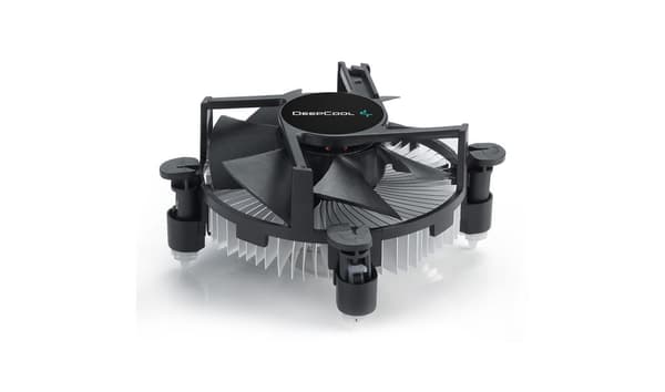 DeepCool CK-11509 Processorkylare 9,2 cm Aluminium, Svart 1 st
