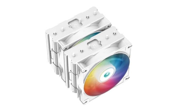 DeepCool AG620 WH ARGB prosessorijäähdytin 12 cm valkoinen 1 kpl