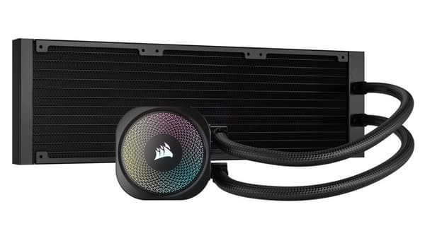 Corsair NAUTILUS 360 RS ARGB Processor Luftkylare Svart