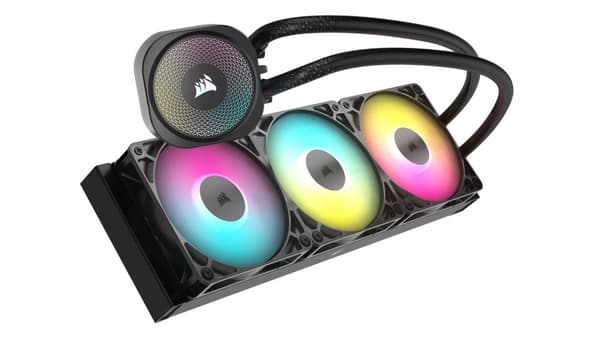 Corsair NAUTILUS 360 RS ARGB Processor Luftkylare Svart