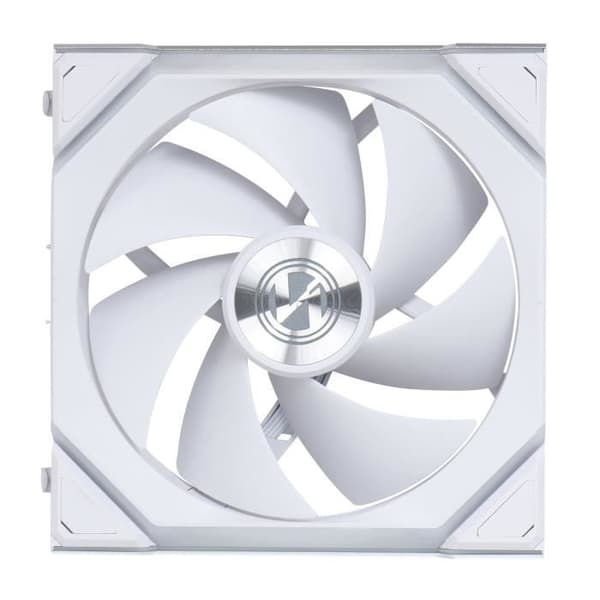Trådlig ARGB-fläkt - LIANLI - Uni Fan SL 120 - 120 mm - Vit - Pack med 3