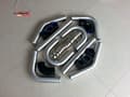Miniatyrbild 4 av 4: 2,5" Universellt Aluminium Turbo Rörkit, Högtemperatur Silikon Slangar, Komplett T-Klämset,Svart