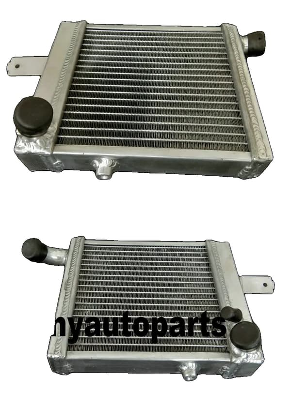 Aluminium Radiator, Øget Kølekapacitet, TIG-svejste Tanker, Robust Design