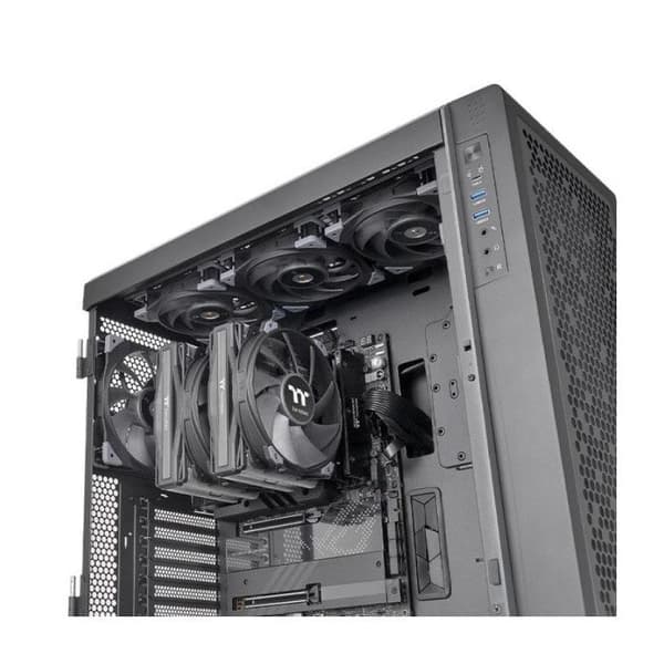 Luftkylare - THERMALTAKE - TT ToughAir 710 - Dubbel torn - Aluminium och koppar - Socket AM4