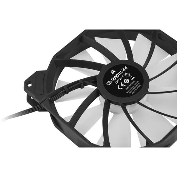 CORSAIR SP Series Fläkt - SP140 RGB ELITE - Diameter 140mm - RGB LED - Dubbelpack
