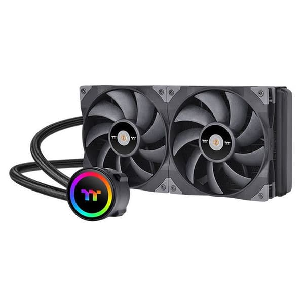 Processor kylare - Thermaltake - Toughliquid 280 ARGB - Svart - 2 fläktar - Kompatibel med AM4