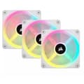 Miniatyrbild 3 av 3: PC ventilation - CORSAIR - QX RGB Series - iCUE LINK QX120 RGB WHITE - 120mm - Startkit