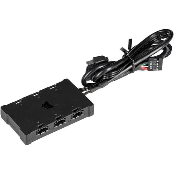 Fläktkit - CORSAIR - QL120 RGB - 120mm - Trippelpaket - PWM-kontroll - RGB LED x34