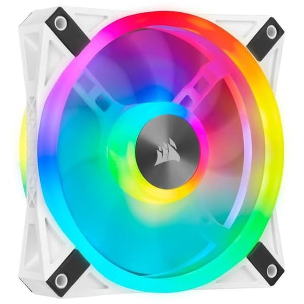 Fläktkit - CORSAIR - QL120 RGB - 120mm - Trippelpaket - PWM-kontroll - RGB LED x34