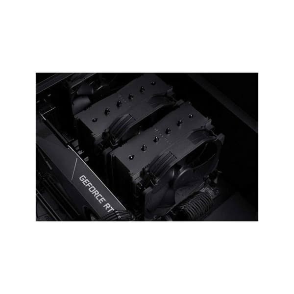 Noctua NH-D15 Chromax Black CPU-fläkt - Svart - 140 mm - 19,2 - 24,6 dBA - 300-1500 rpm
