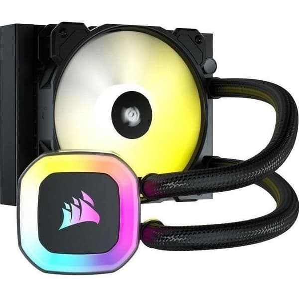 Vattenkylning - CORSAIR - H55 RGB AIO - 120mm kylare - Vätskekylning för processor