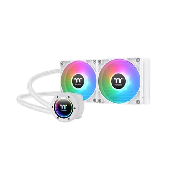 Thermaltake TH240 V2 ARGB Sync PC vattenkylningssystem Vit