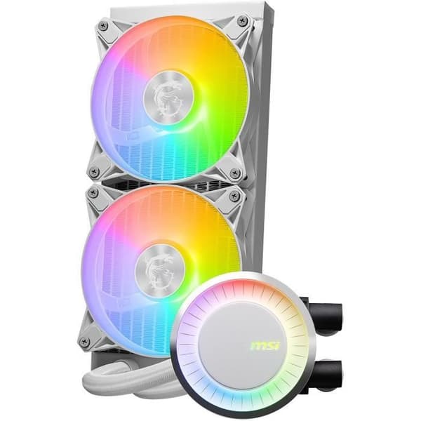 MSI - MAG CORELIQUID E240 - Vattenkylning - 120mm- VIT