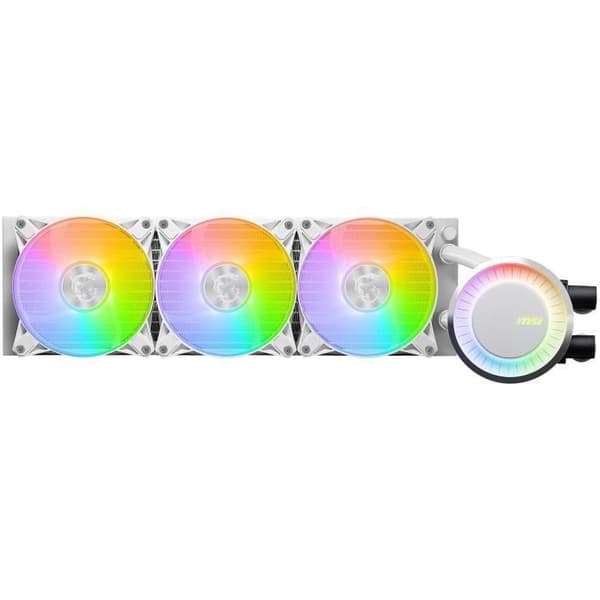 MSI - MAG CORELIQUID E360 - Vattenkylning - 120mm - Vit Vit