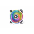 Miniatyrbild 2 av 3: Thermaltake Riing Quad 12 RGB Kylarfläkt TT Premium Edition 3-pack - Vit/fodral Fläkt - CL-F100-PL12SW-A