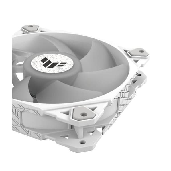 ASUS TUF Gaming TF120 ARGB Fläkt - 120 mm - Vit