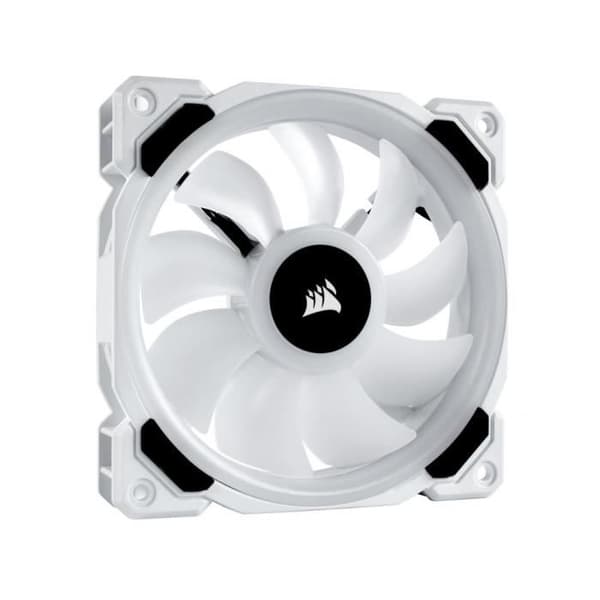 CORSAIR Fan LL120 Pro LED RGB 120mm Vit (paket med 3) - (CO-9050092-WW)