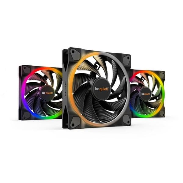 Var lugn! Light Wings 140 mm PWM 3-pack höghastighetsfläkt (BL079)