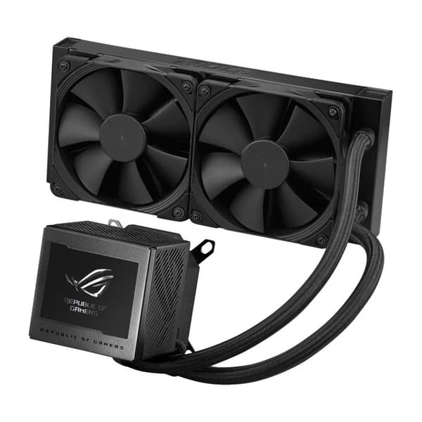 Vattenkylning - ASUS - ROG RYUJIN III 240 - Vit - Fläktens diameter 240 Svart