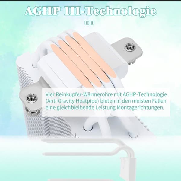 Kyla - ventilation - vattenkylning Thermalright - AX120 SE Vit-1700-d5