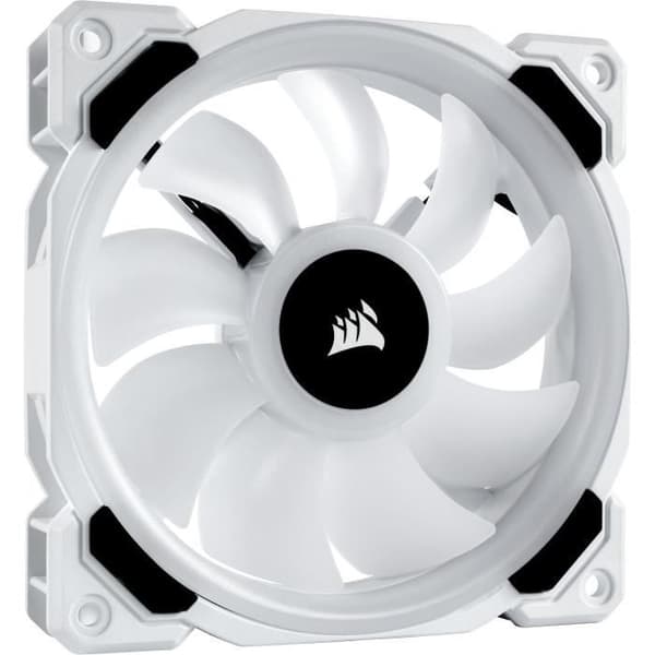CORSAIR Fan LL120 Pro LED RGB 120mm Vit - (CO-9050091-WW)