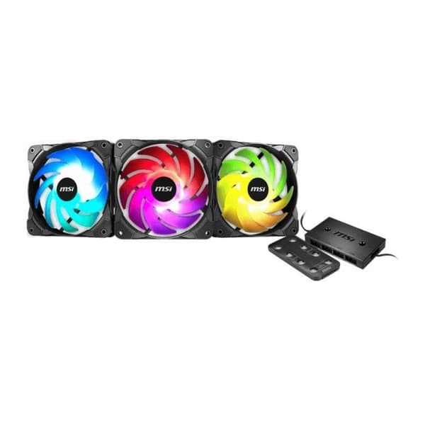 MSI Max F12A-3H - 3 x ARGB-fläktar + styrenhet