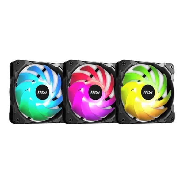 MSI Max F12A-3 - 3 x ARGB-fläktar