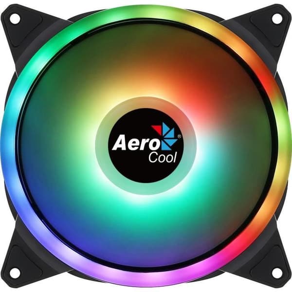 Kylfläkt för datakabinett - AEROCOOL - Duo 14 ARGB - 140mm - 1000 RPM - 23,2 dBA