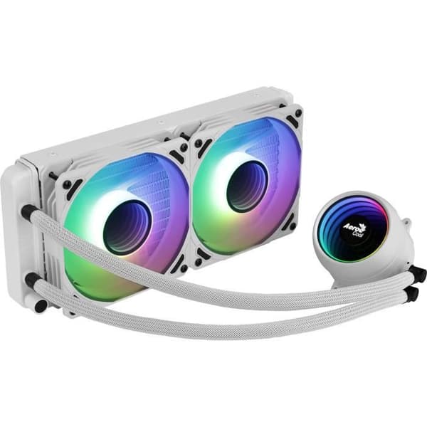 AEROCOOL Mirage L240 ARGB Vit - CPU 240 mm vattenkylningssats