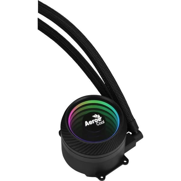 AEROCOOL Mirage L120 ARGB Svart - 120mm CPU-kylkylningssats för vattenkylning